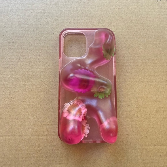 Hikawa Other - Bailey Hikawa Artist Handmade Pink Floral Phone Case